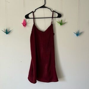 Hollister slipdress with lace trim